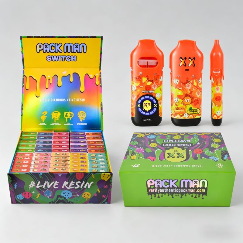 Packman Switch V7 Disposable — 1g & 2g Dual Flavor